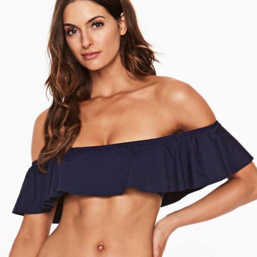 L*Space Swim HEY GIRL Bandeau Bikini Top